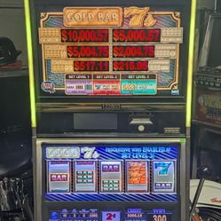 IGT SAVP Gold Bar Seven's  Slot Machine