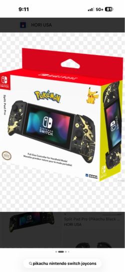 Split pad pro Pokémon Nintendo switch