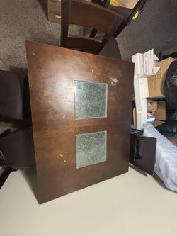 Moving Sale! Dining Table With Extension And 5 Chairs