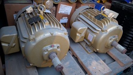 Baldor 10HP Electric Motor EM2332T Never Installed Motors NOS Two Available