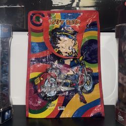 Vintage / Y2K New 2000s Betty Boop On Motorcycle Bag 