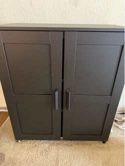 Black Storage cabinet