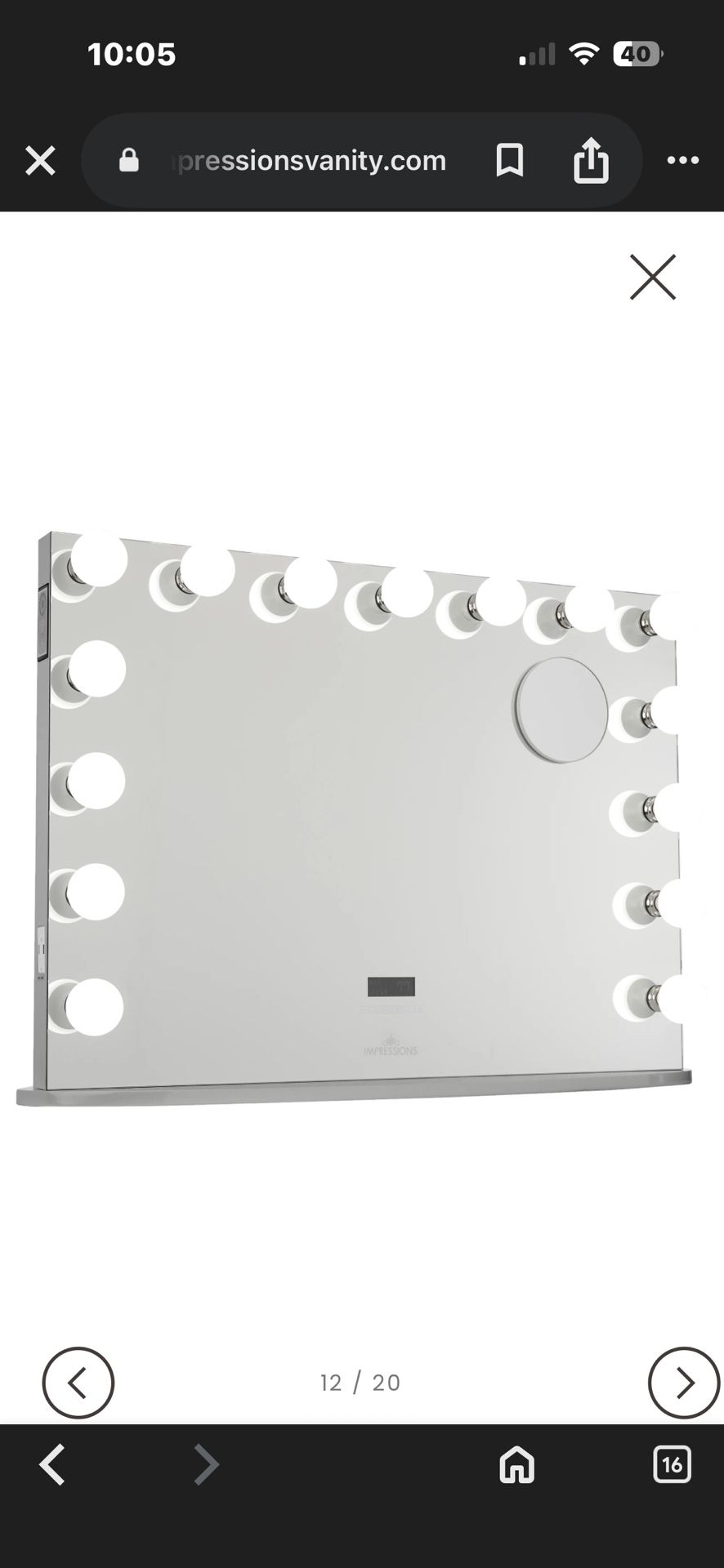 Vanity Mirror