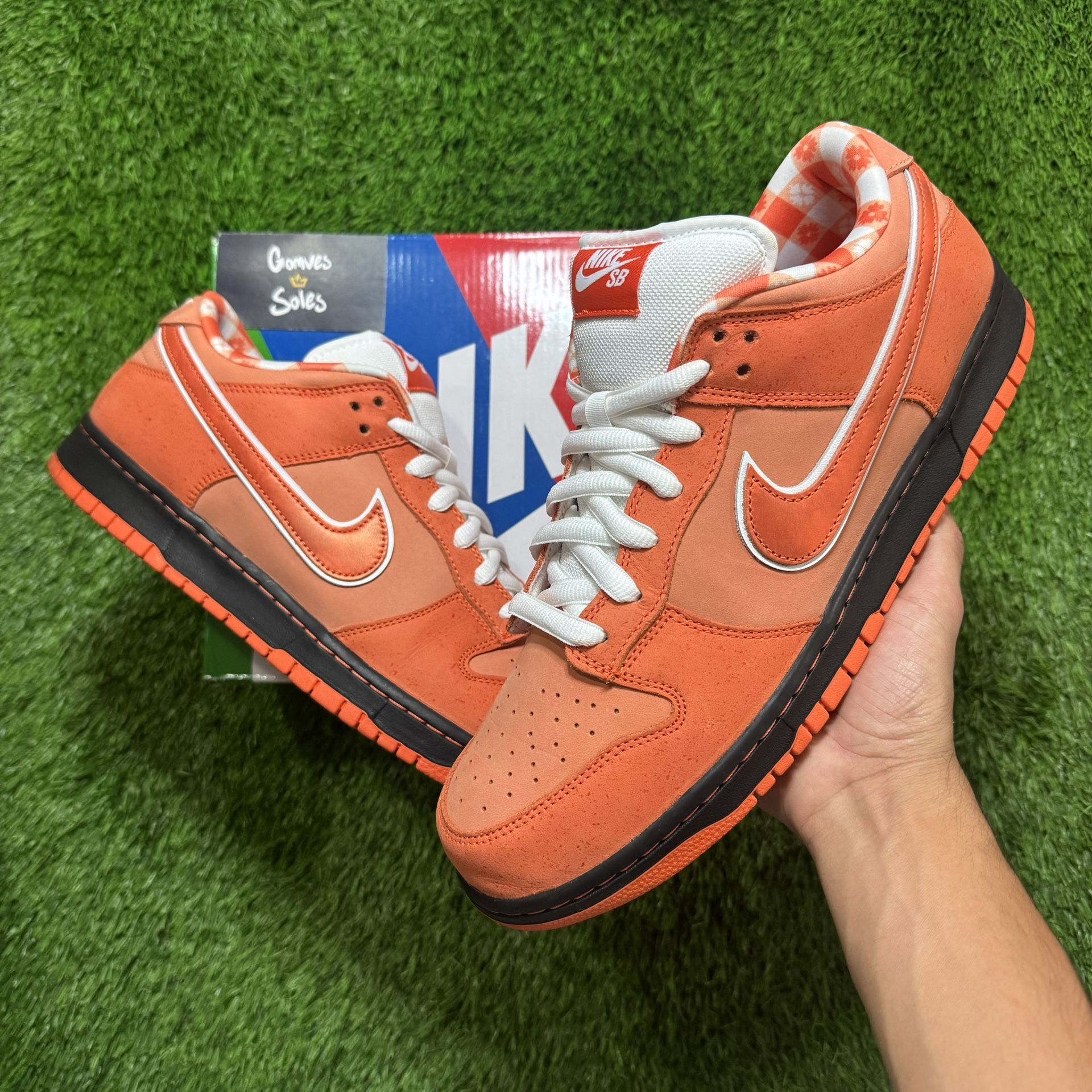 Sb Dunk Low Orange Lobster Size 12