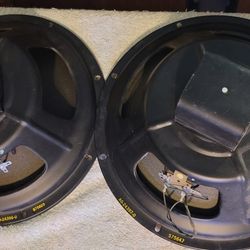 VINTAGE 1960s  ALNICO SPEAKERS  12"  16  Ohm