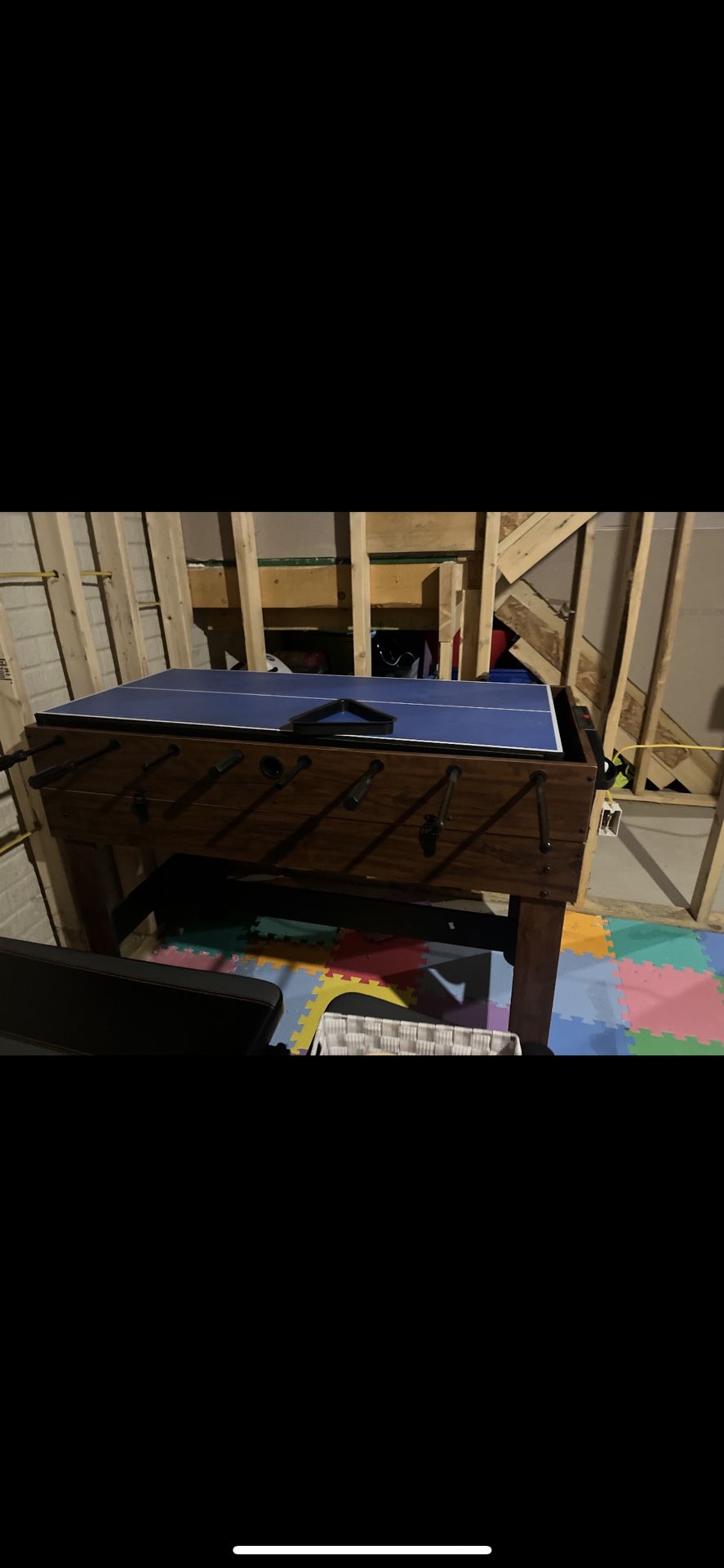 3in1 - Foosball, Ping Ping, Pool Table 