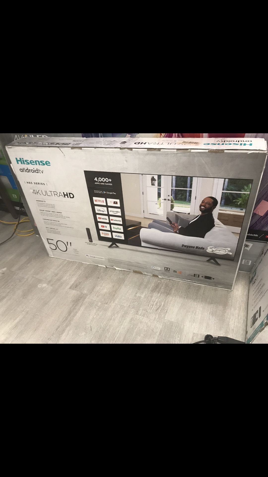50 INCH HISENSE ULTRA ANDROID SMART TV