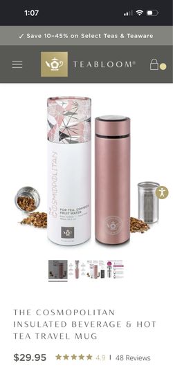 Brand New The Cosmopolitan Brew Tumbler