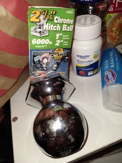 2 5/16" chrome hitch ball