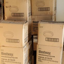 Liquidation SALE!! 1 BOX With 6 Pools Kids Pool Color Blue Green Red