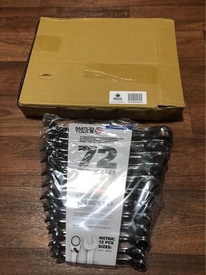 New Matco Metric Ratcheting Wrench Set