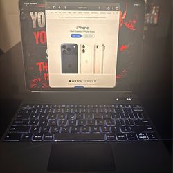 IPAD PRO 12.9 INCH With Magic KeyBoard!