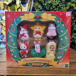 Sylvanian Families Baby Happy Christmas Set