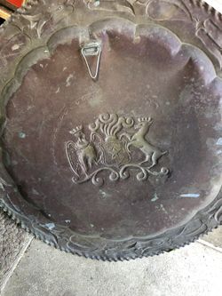 Antique Copper Wall Plate