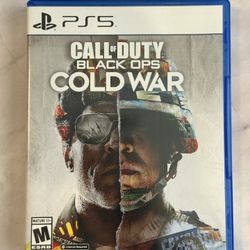 Call Of Duty COD Black Ops Cold War For Sony PlayStation 5 PS5 Video Game 