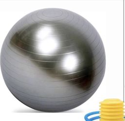 Yoga Exercise Ball 65cm with Quick Foot Pump
