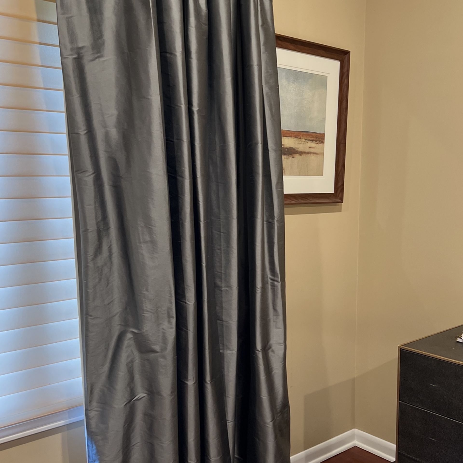 Restoration Hardware Thai Silk 96” Inch Drapery Panels