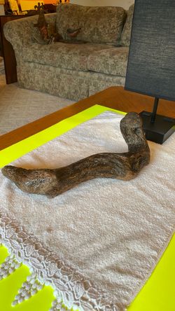 Driftwood Snake Folk Art Sculpture