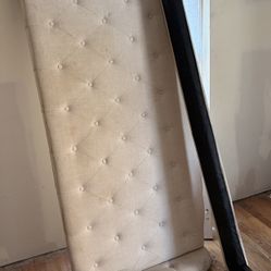Upholstered Queen Headboard And Frame 