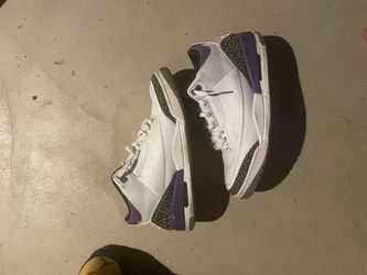 Jordan 3 purple iris size 10.5