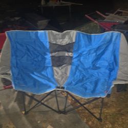 Ozark Camping Love Seat Foldable Like New Only Used Once