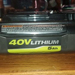 New Ryobi 5 Amp Battery