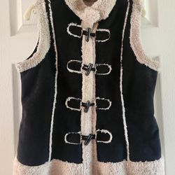 Outer Vest Telluride Coat Faux Fur Brown Suede