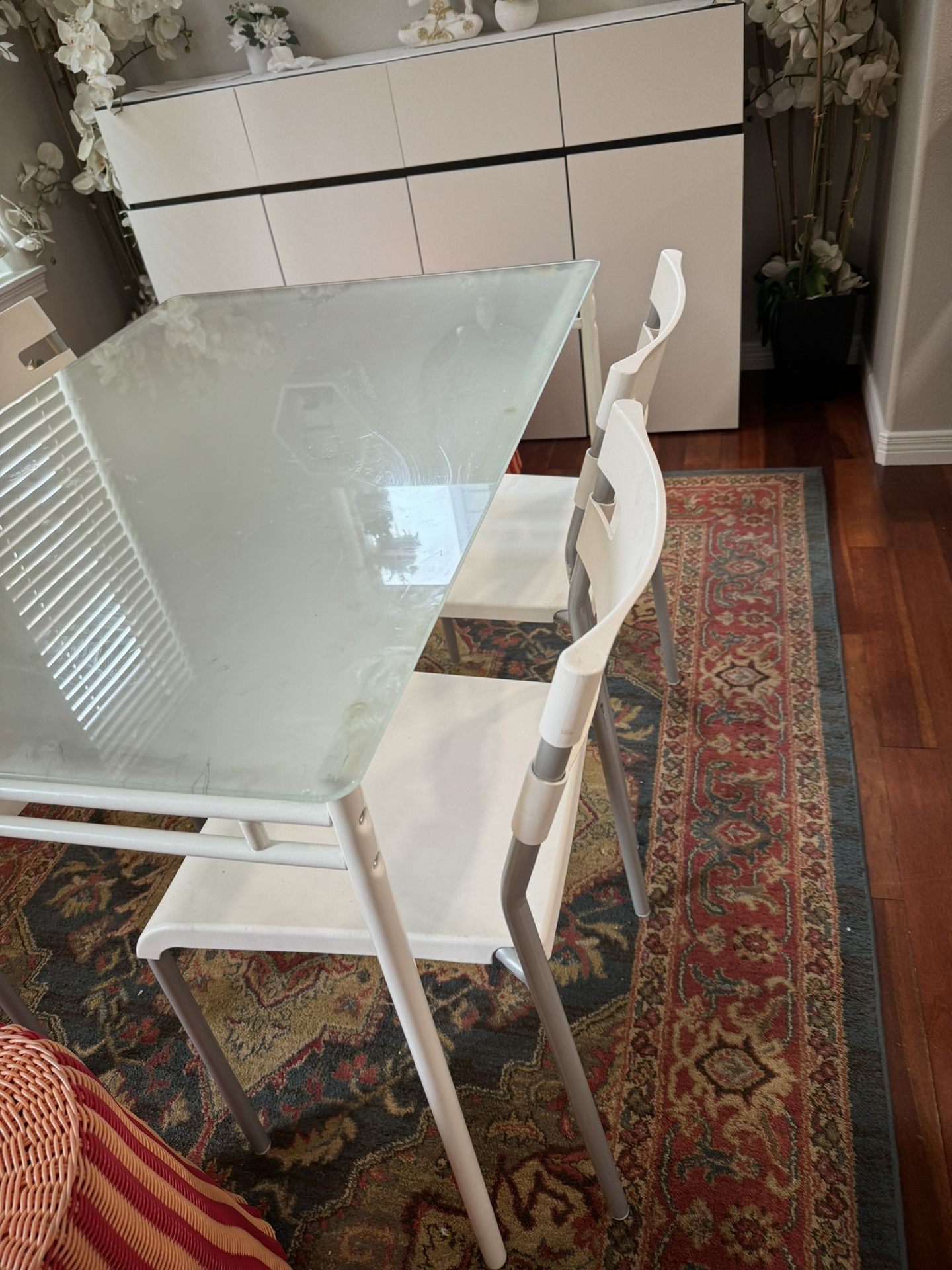 Breakfast Glass Dining Table 