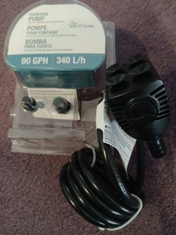 FOUNTAIN PUMP 90 GPH