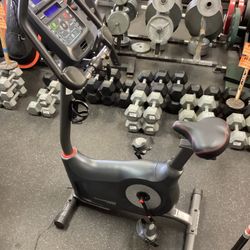 Schwinn 170 Upright Exercise Bike With Bluetooth And Includes Warranty