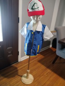Ash pokemon kids and adult birthday party costume