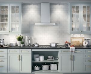 GE ADA 30" Stainless Steel Smart Designer Wall Mount Hood With Perimeter Venting