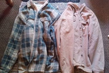 Men's Flannel Coats Good Condition Size Xlarge $8.00 Each 
