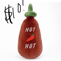 PM&J Teen Home 20”Weighted Hot Sauce Stuffed Plush