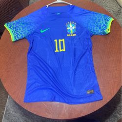 Neymar Jr Authentic Brazil FIFA WC 2022 Shirt