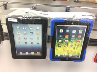 iPad 2/3/4 hard case with kick stand