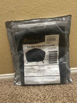 (Negotiable): SunnyDaze Round Fire Pit Cover