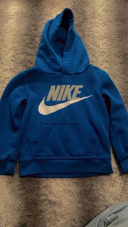 Nike Kids Pullover Hoodie Blue