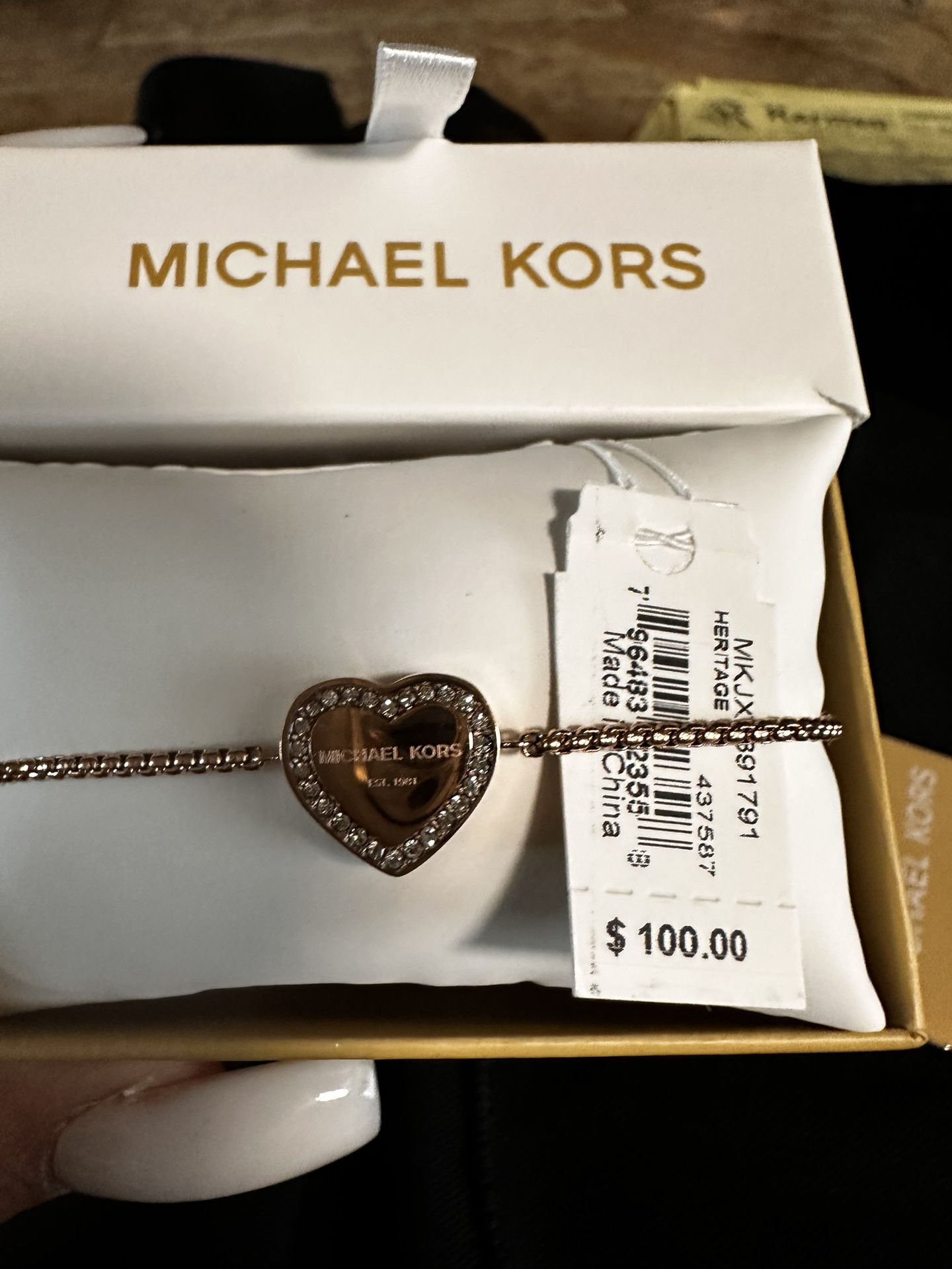 Rose Gold Michael Kors Bracelet 
