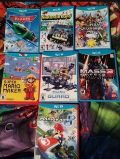 Wii u games, $65 for all