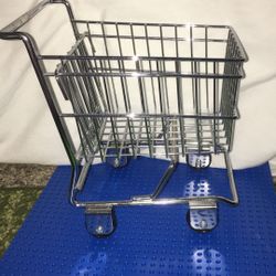 Mini Metal Shopping Cart