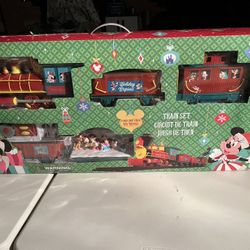 Disney Mickey Mouse and Minnie Mouse Train Set