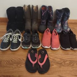 Girls Shoes & Boots - Sizes 11, 12, 12.5, 13