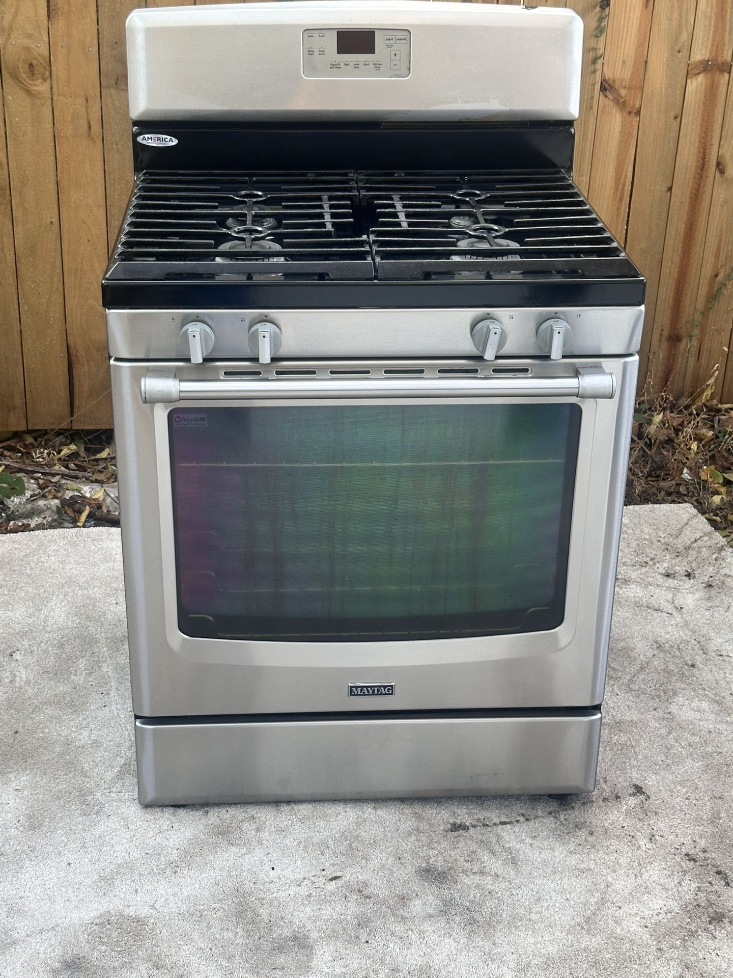 Maytag Glass Top Gas ⛽️ Stove