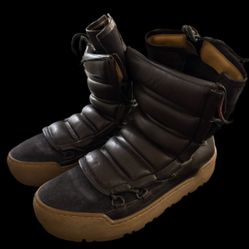 H&M Studio Collection Runway Leather Mens Sneakers Sz 5.5 