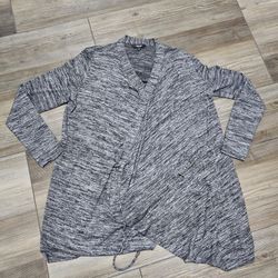 Vera Wang Gray Cardigan (M)