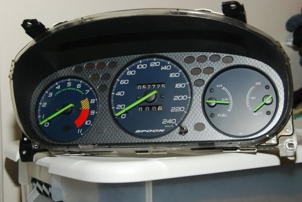 Authentic EK9 Spoon Cluster