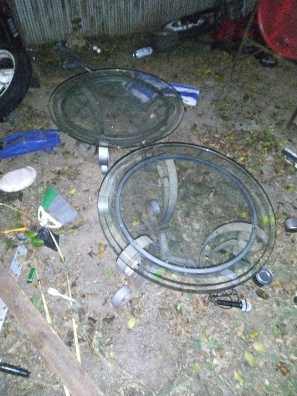 Glass Metal Tables