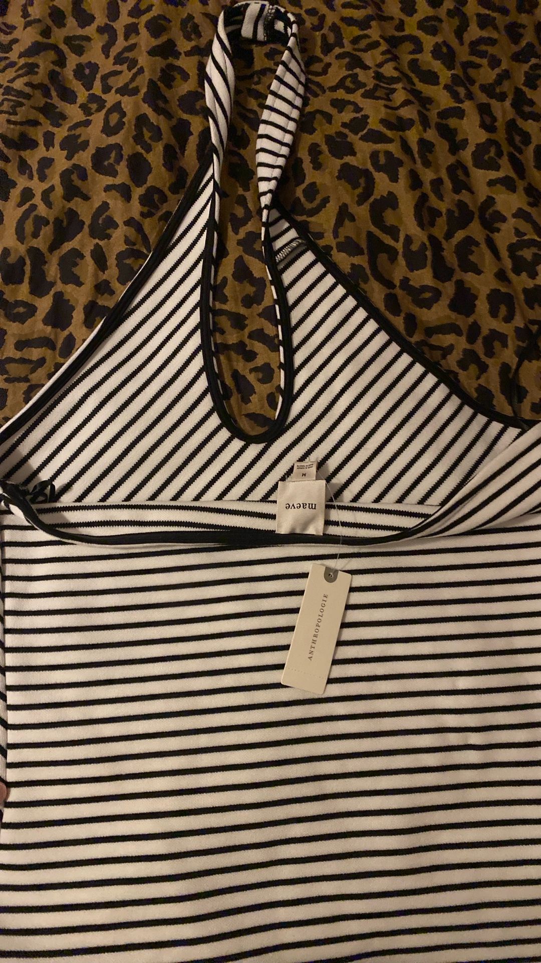 Striped Halter Top