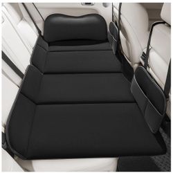 Non Inflatable Car Mattress Set,Folding Non Inflatable Car Back Seat Mattress,Portable Mattress,Car Travel Camping Mattress,with Storage Bag and Pillo